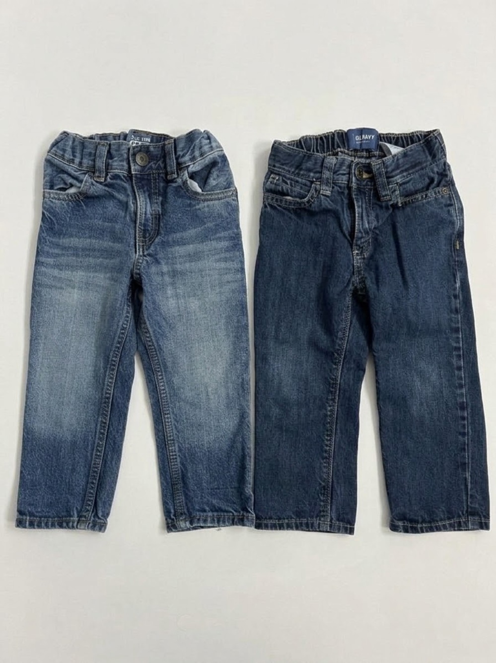 OshKosh Old Navy Toddler Boys Denim Jeans Bundle Lot of 2 Size 2T